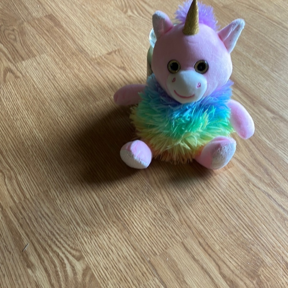 Midwood Brands unicorn plush stuffed animal approximately 9”.  Good condition